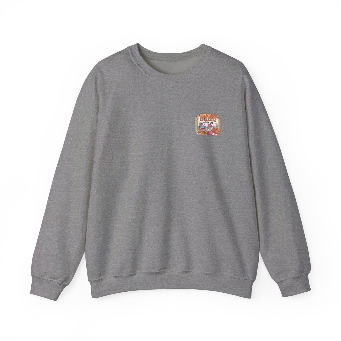 Cozy Bookish Weekend Crewneck Sweatshirt