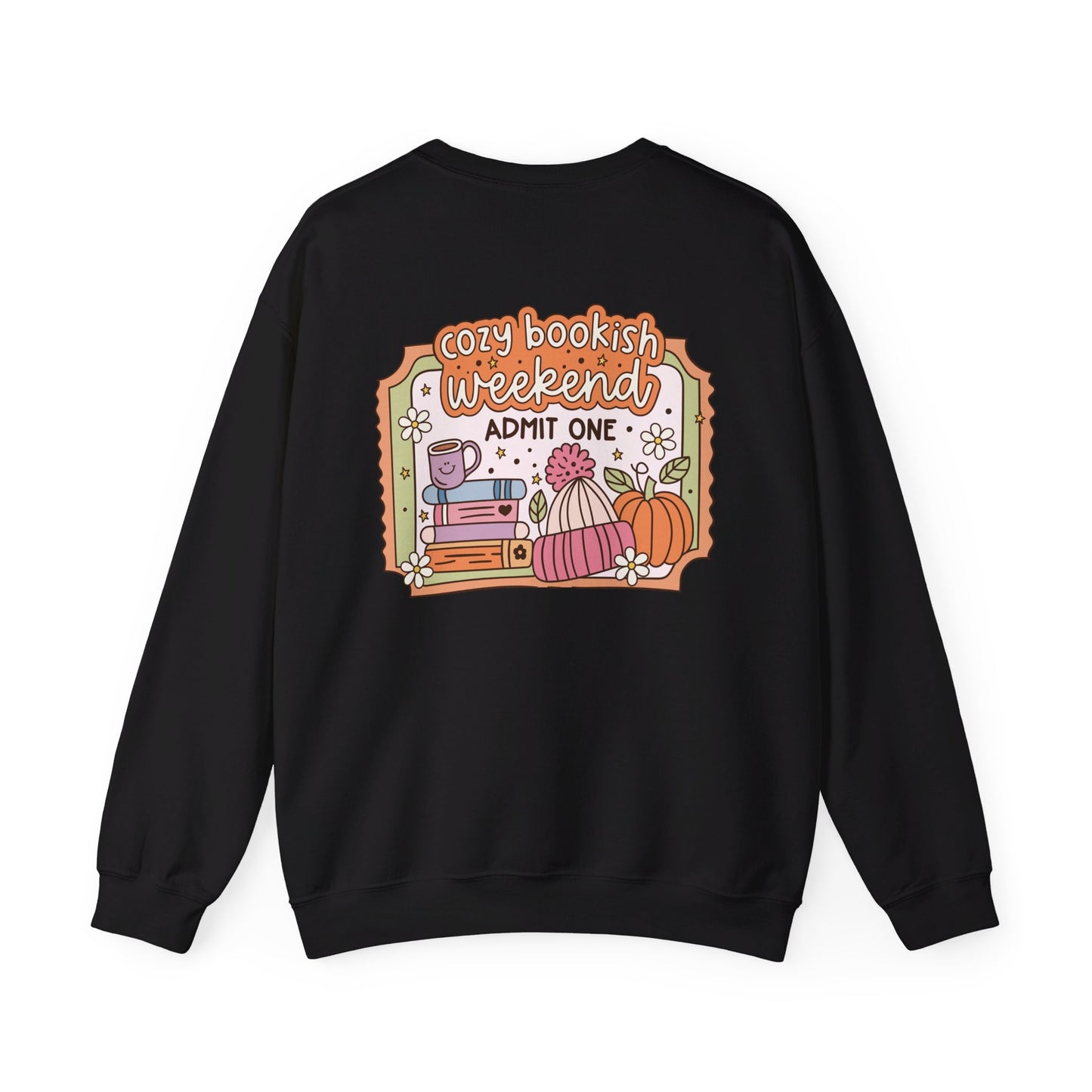 Cozy Bookish Weekend Crewneck Sweatshirt