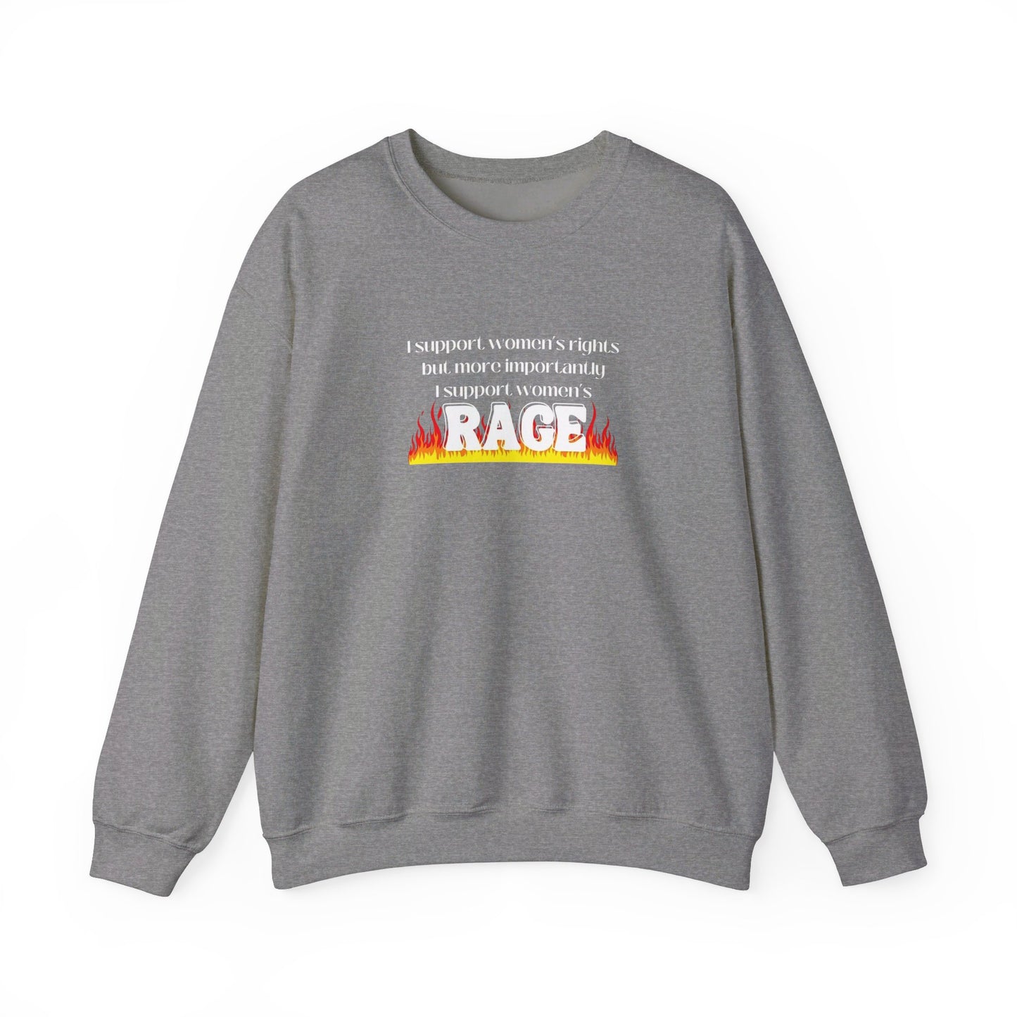 I Support Women's Rights Crewneck Sweatshirt