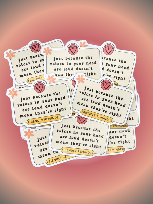 Voice in Your Head Sticker