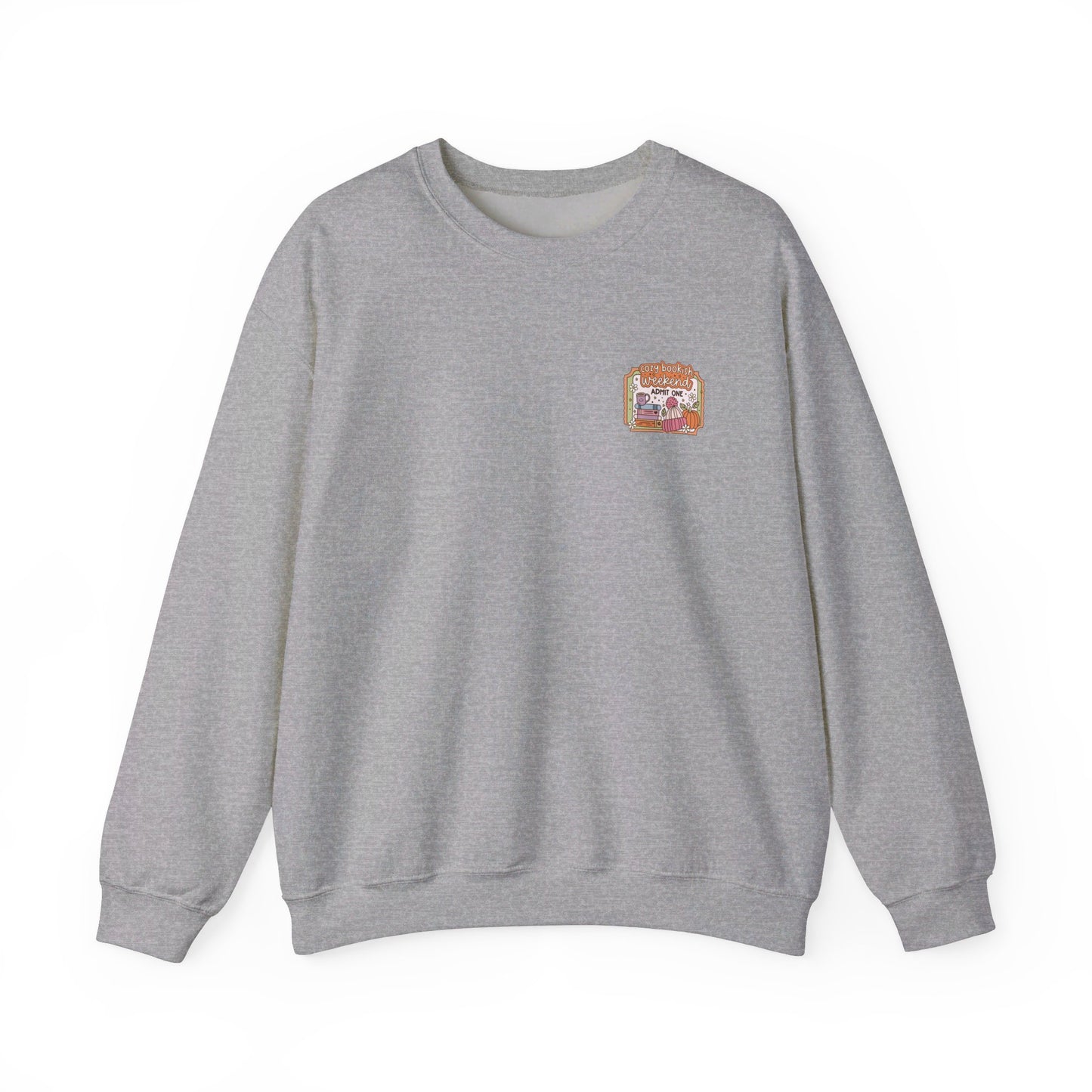 Cozy Bookish Weekend Crewneck Sweatshirt
