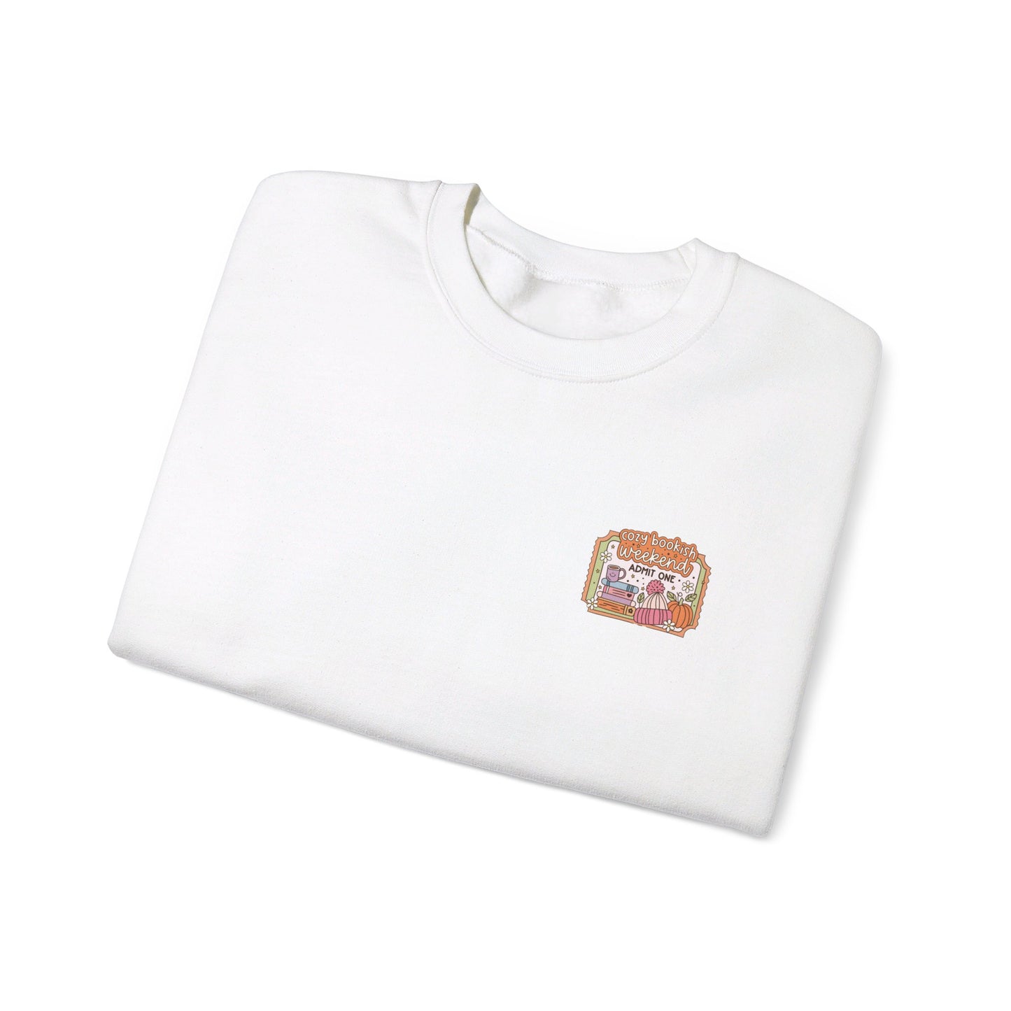 Cozy Bookish Weekend Crewneck Sweatshirt