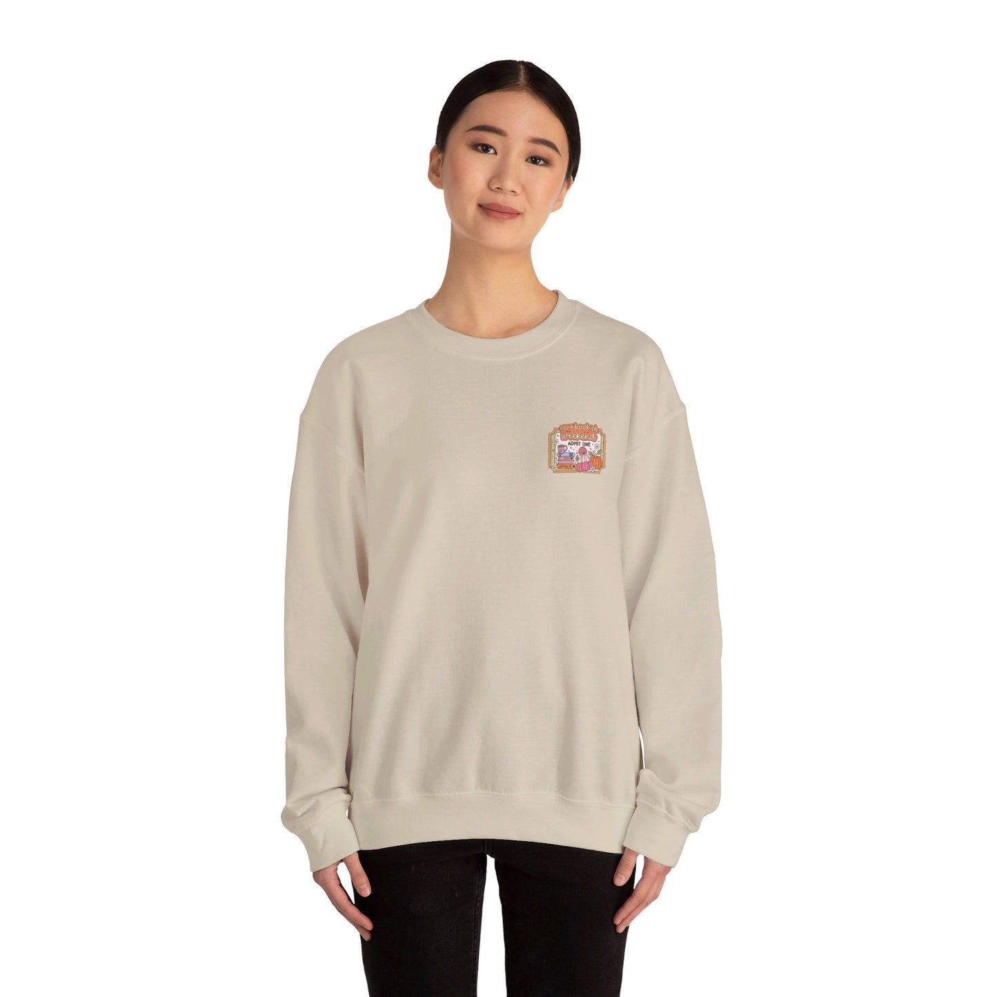 Cozy Bookish Weekend Crewneck Sweatshirt