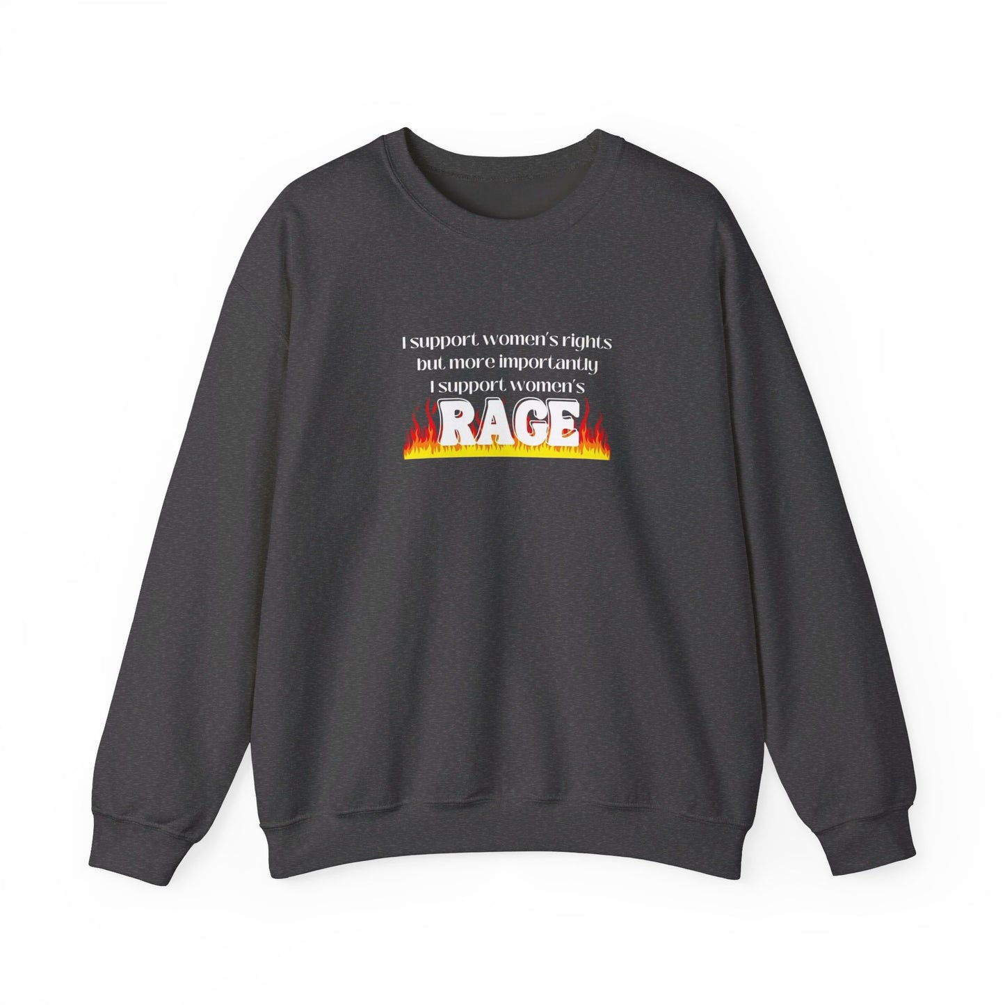 I Support Women's Rights Crewneck Sweatshirt