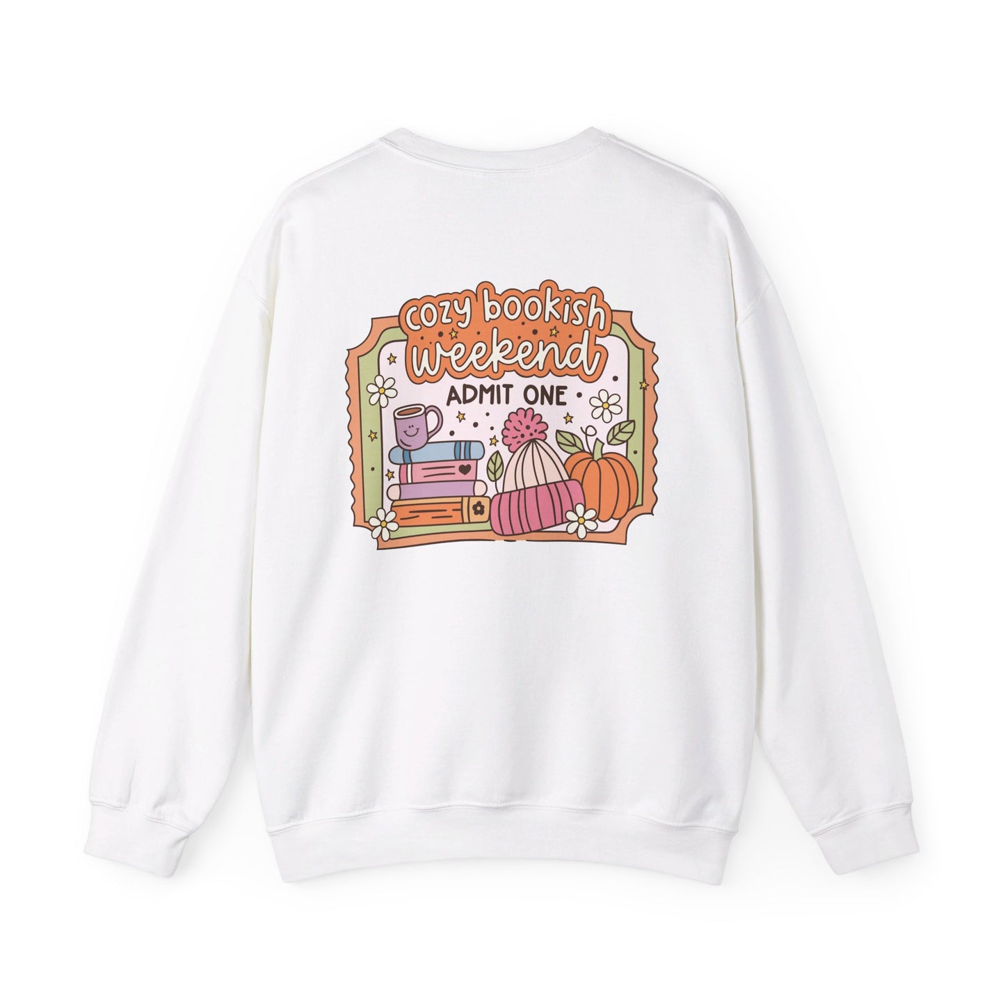 Cozy Bookish Weekend Crewneck Sweatshirt
