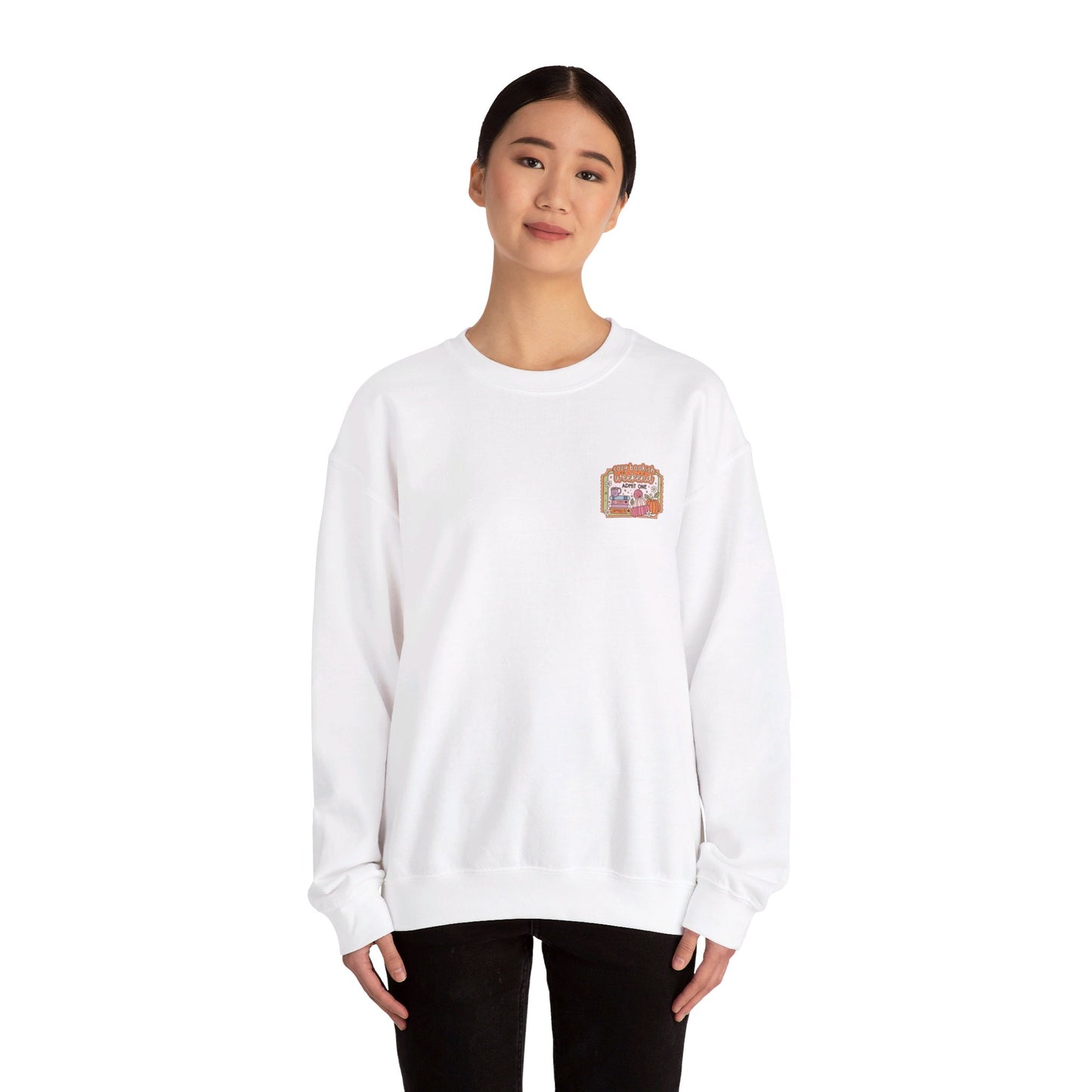 Cozy Bookish Weekend Crewneck Sweatshirt
