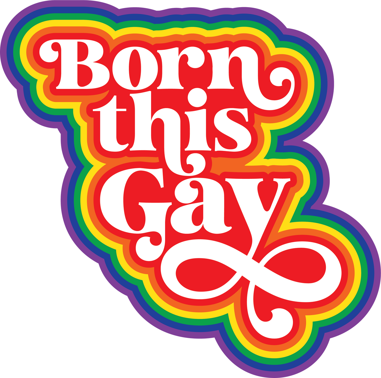 Born This Gay Sticker