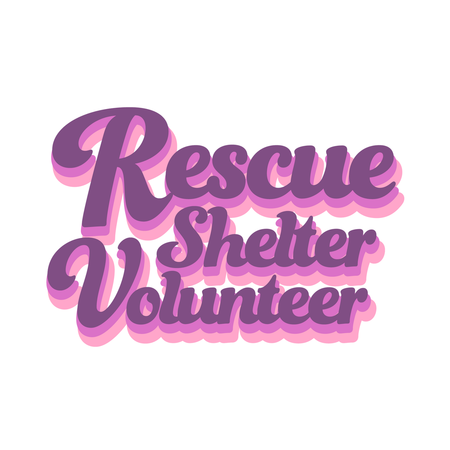 Rescue Shelter Volunteer Magnet