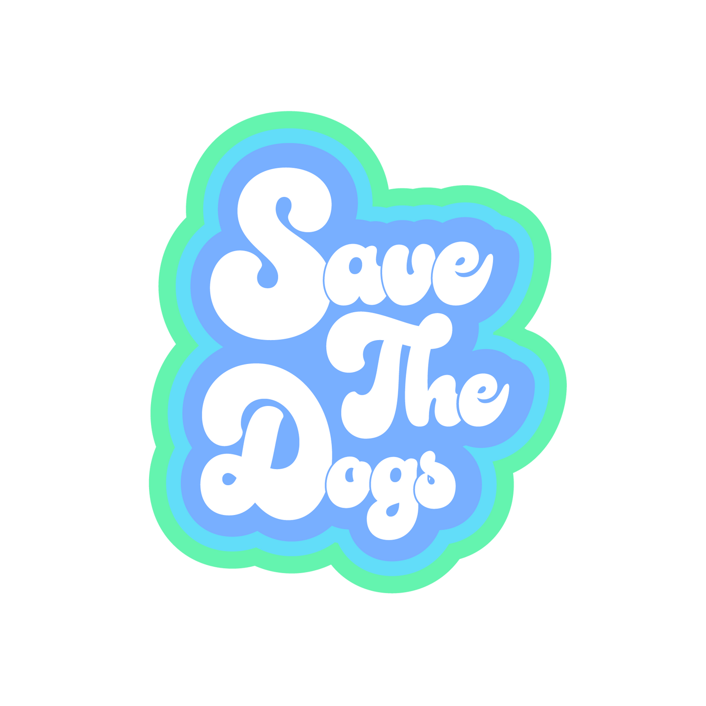 Save The Dogs Magnet