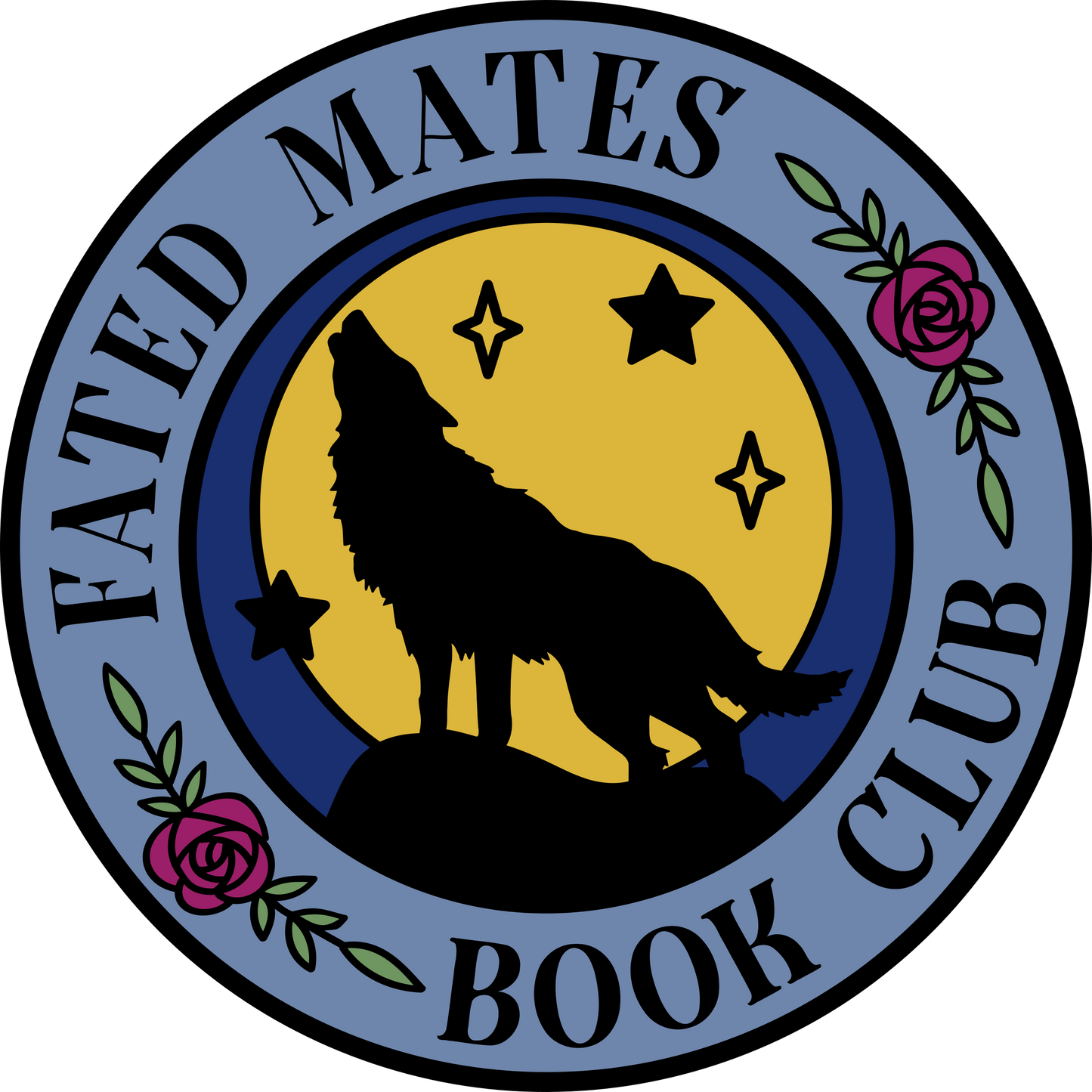 Fated Mates Book Club Sticker