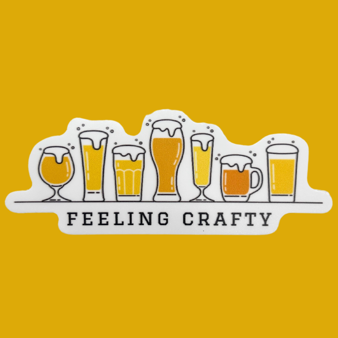 Feeling Crafty Sticker