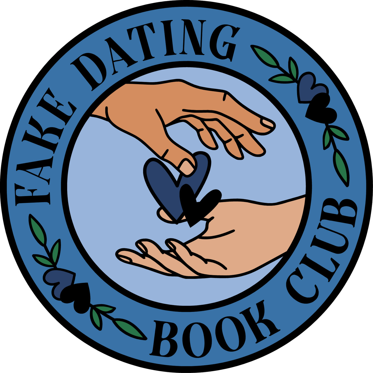 Fake Dating Book Club Sticker