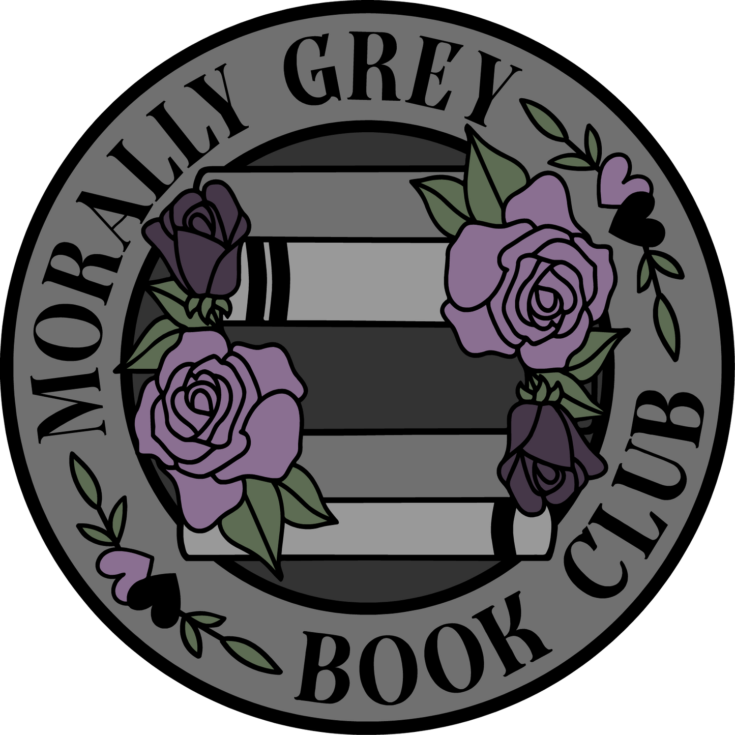 Morally Grey Book Club Sticker