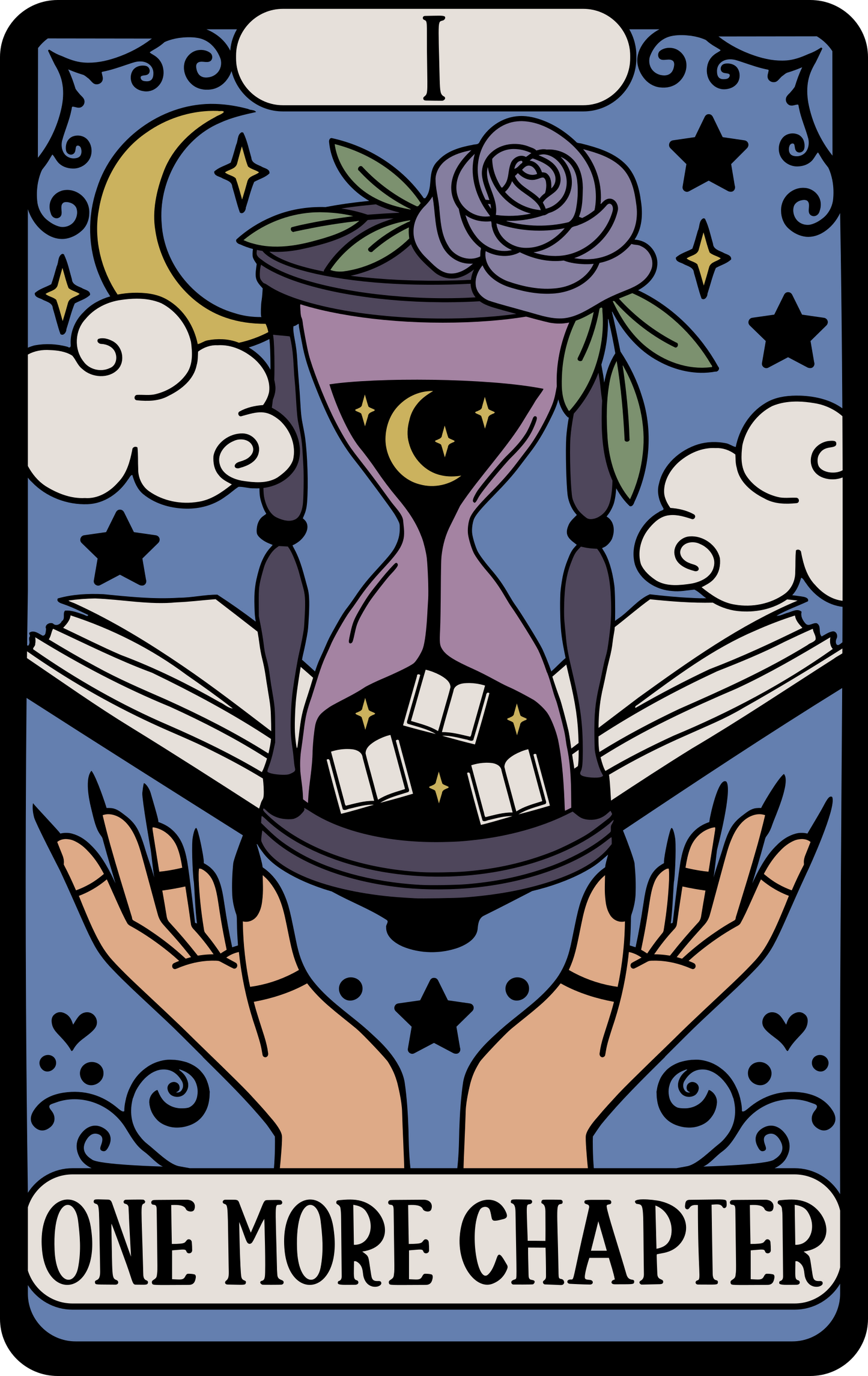 One More Chapter Tarot Sticker