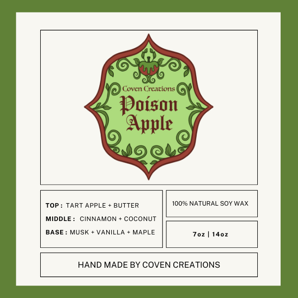Poison Apple Candle