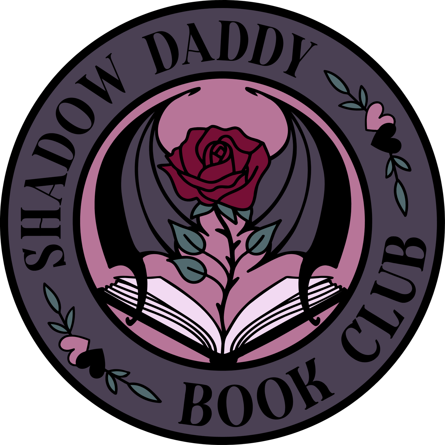 Shadow Daddy Book Club Sticker