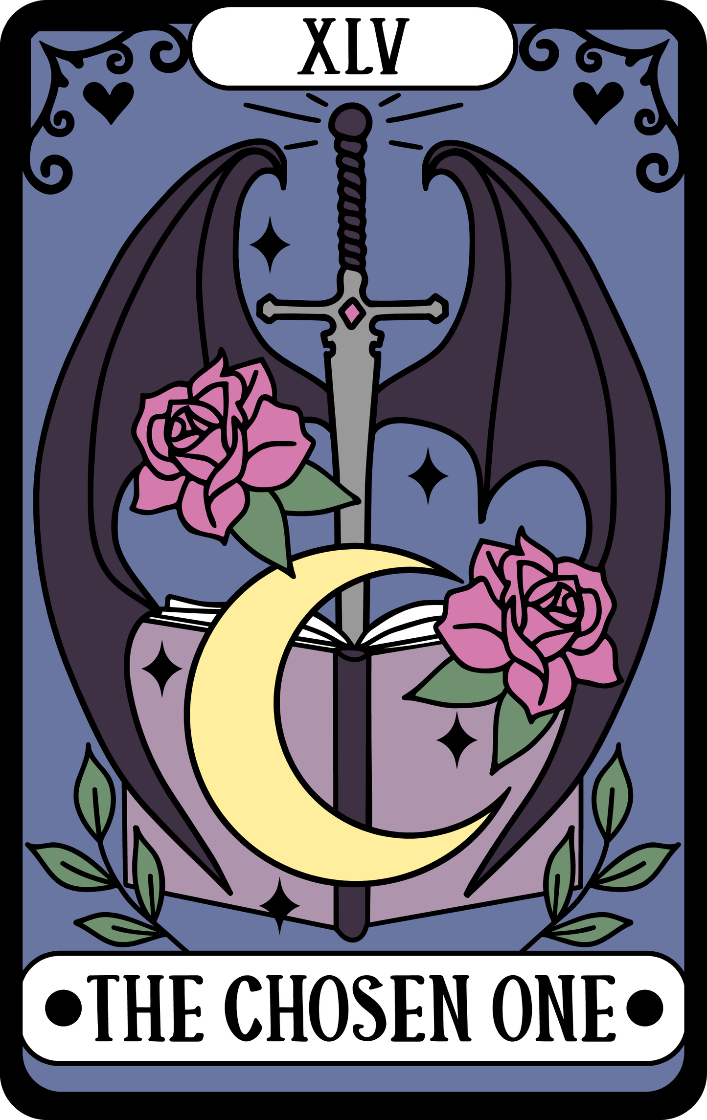 The Chosen One Tarot Sticker