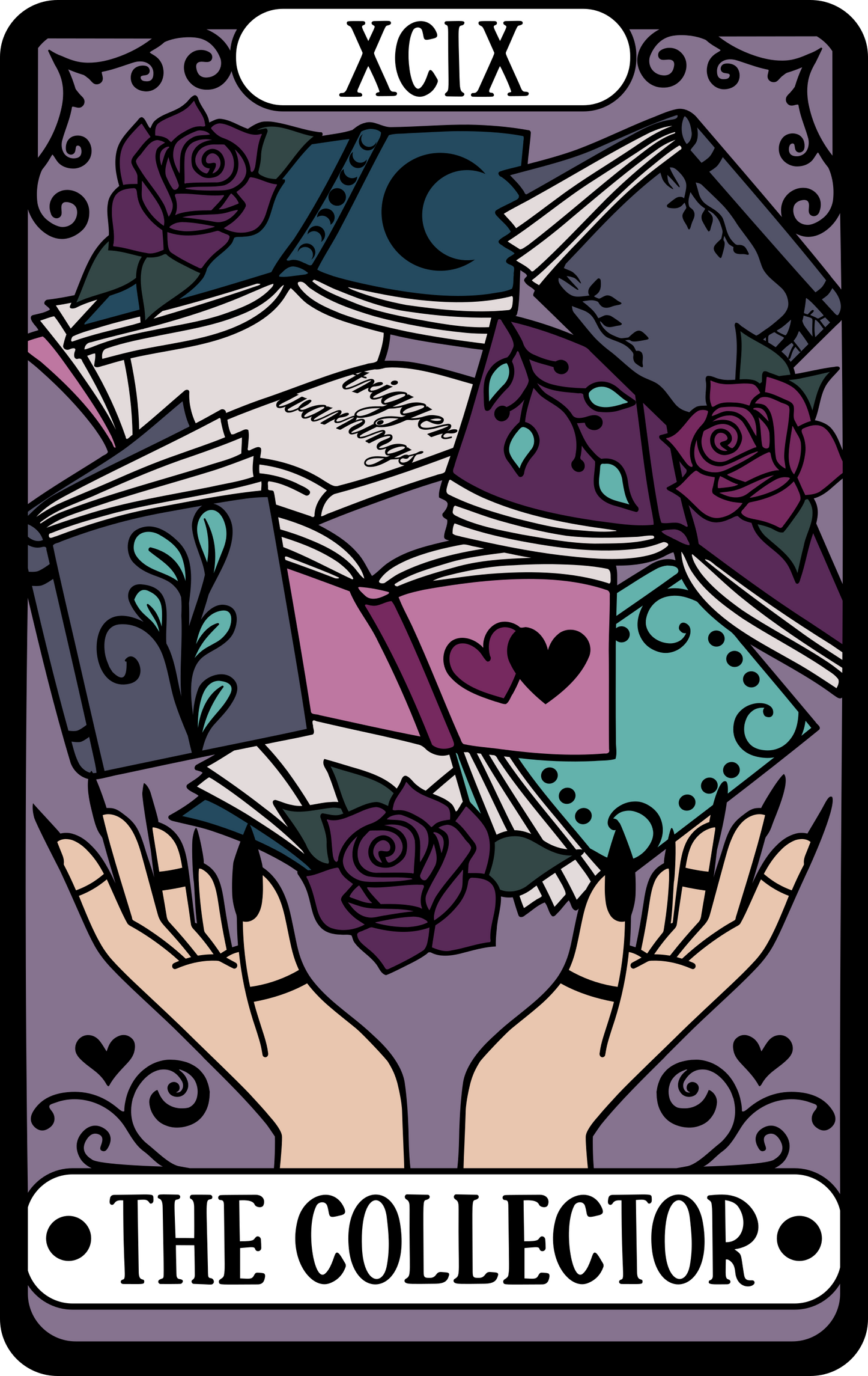 The Collector Tarot Sticker