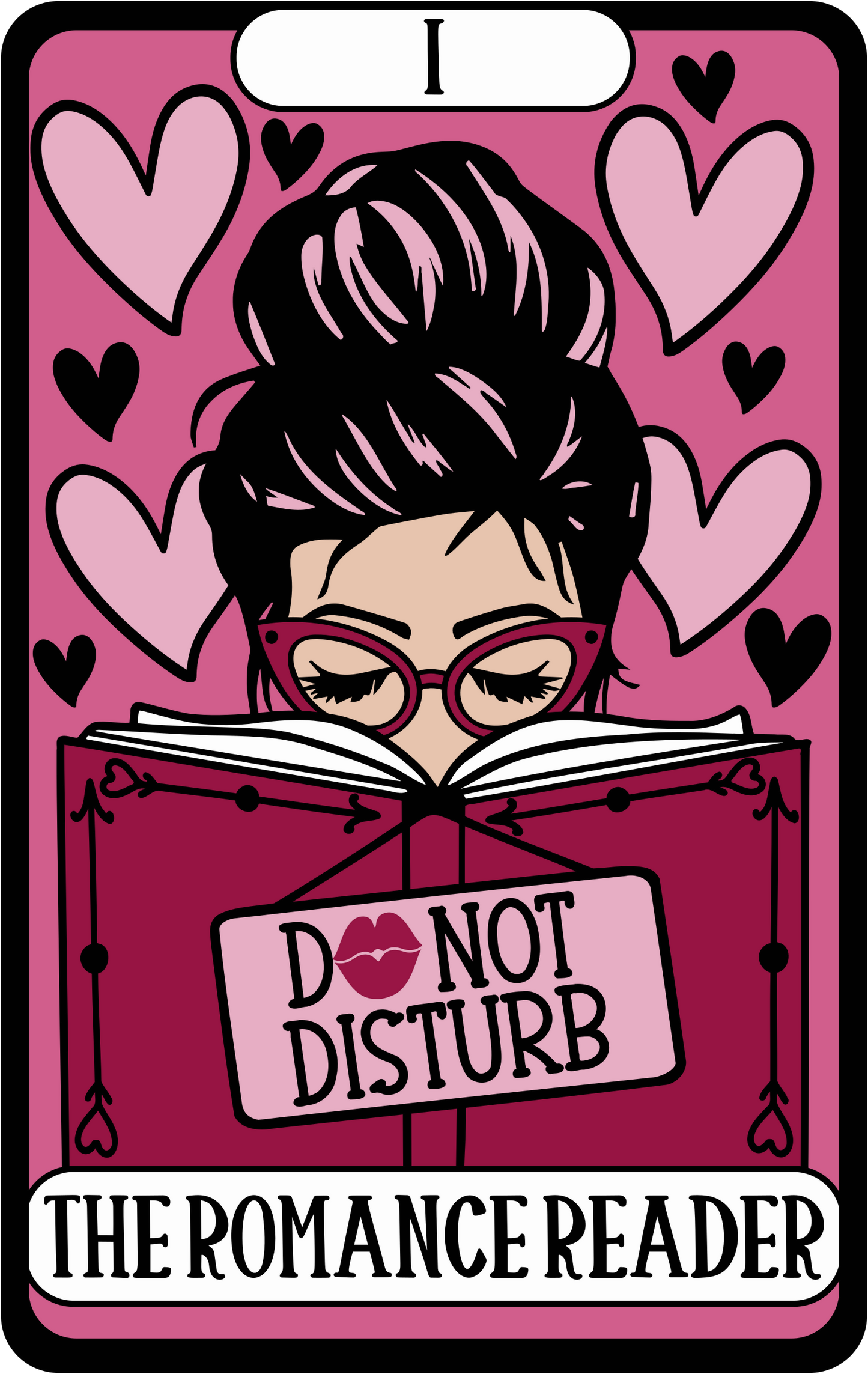 The Romance Reader Tarot Sticker