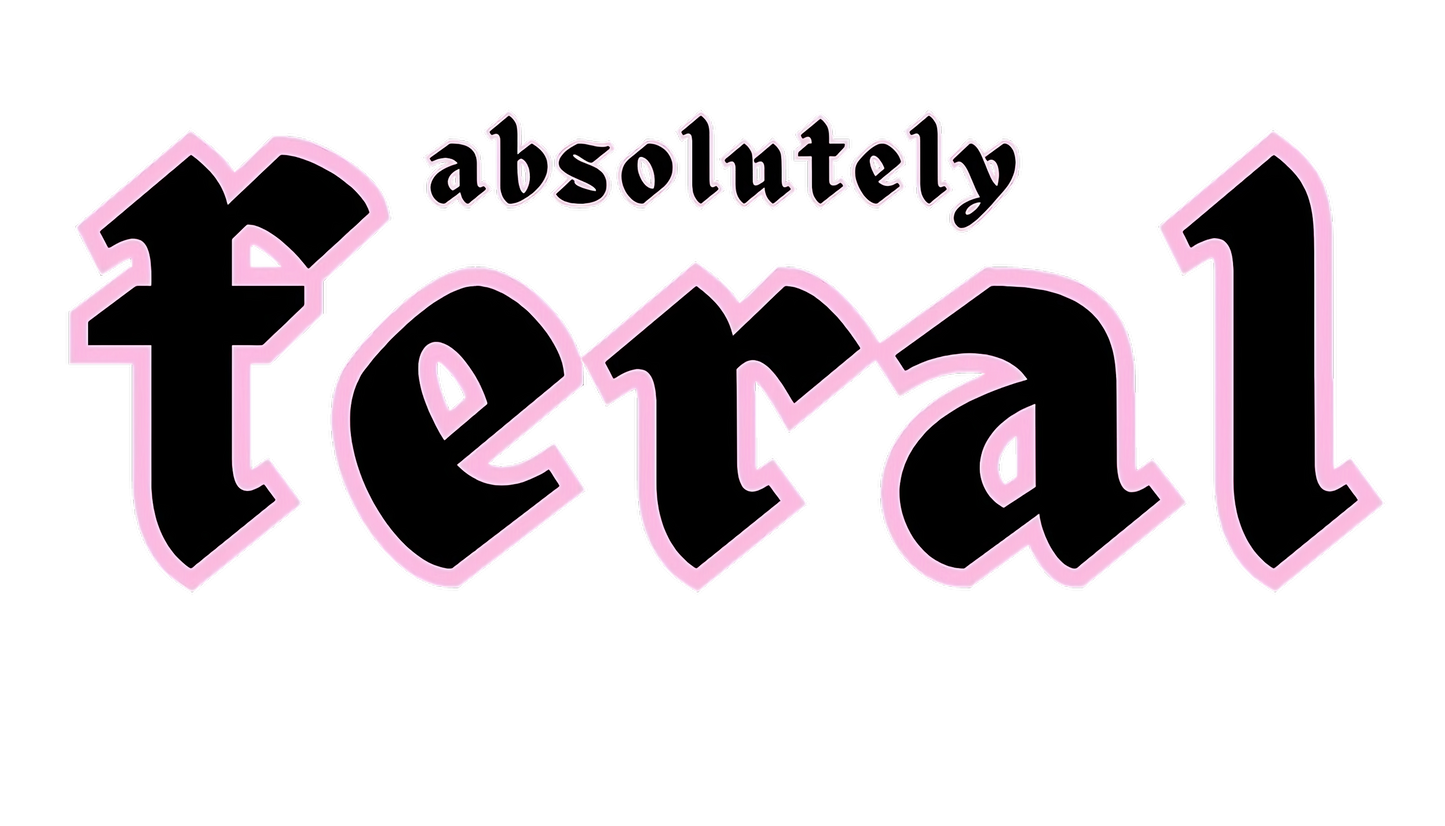 Absolutely Feral Decal