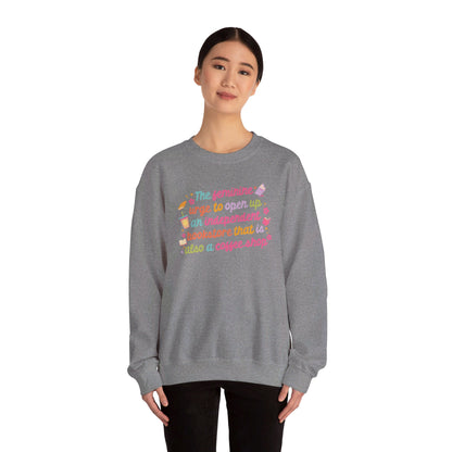 The Feminine Urge To Open A Book Shop Crewneck Sweatshirt