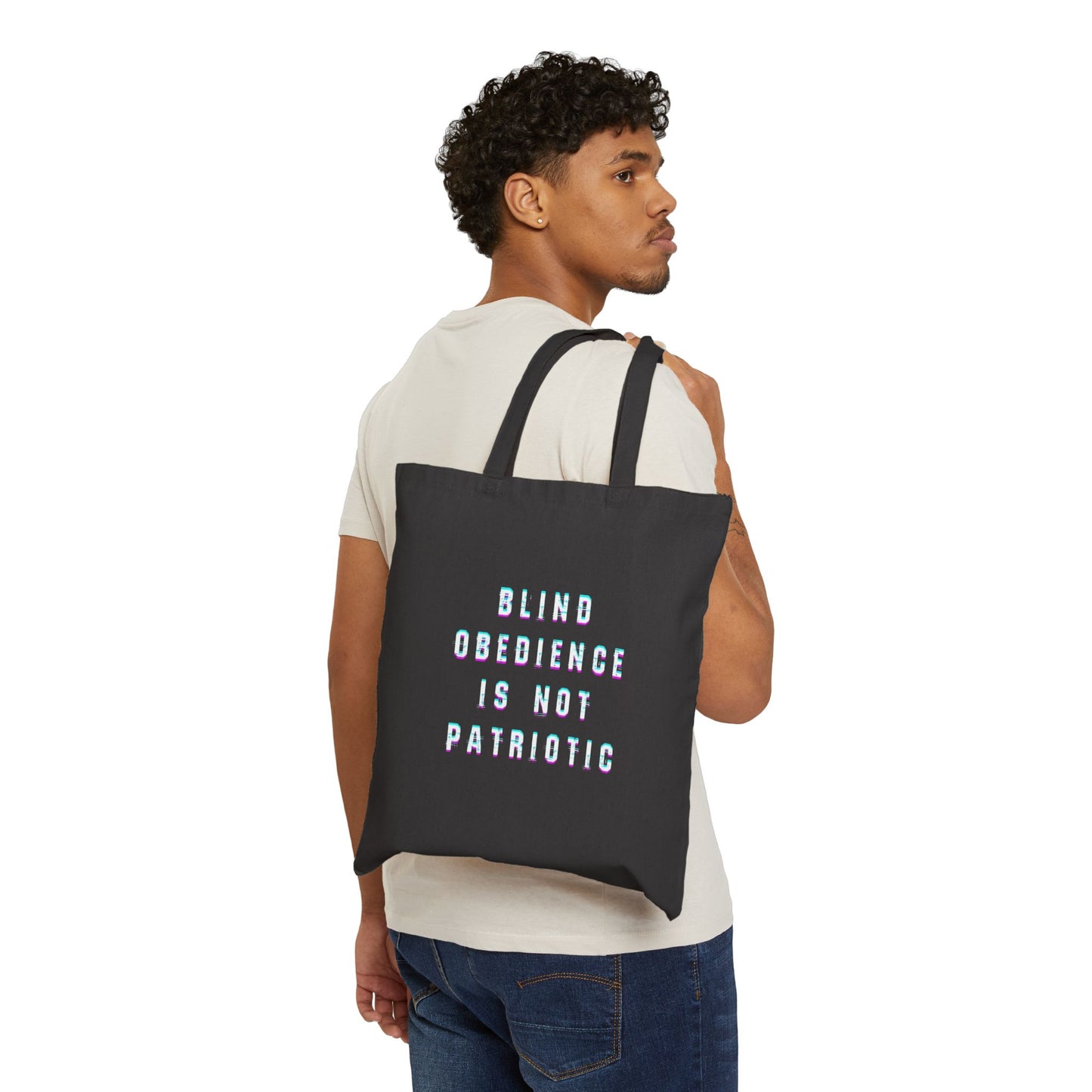 Blind Obedience is Not Patriotic Tote Bag