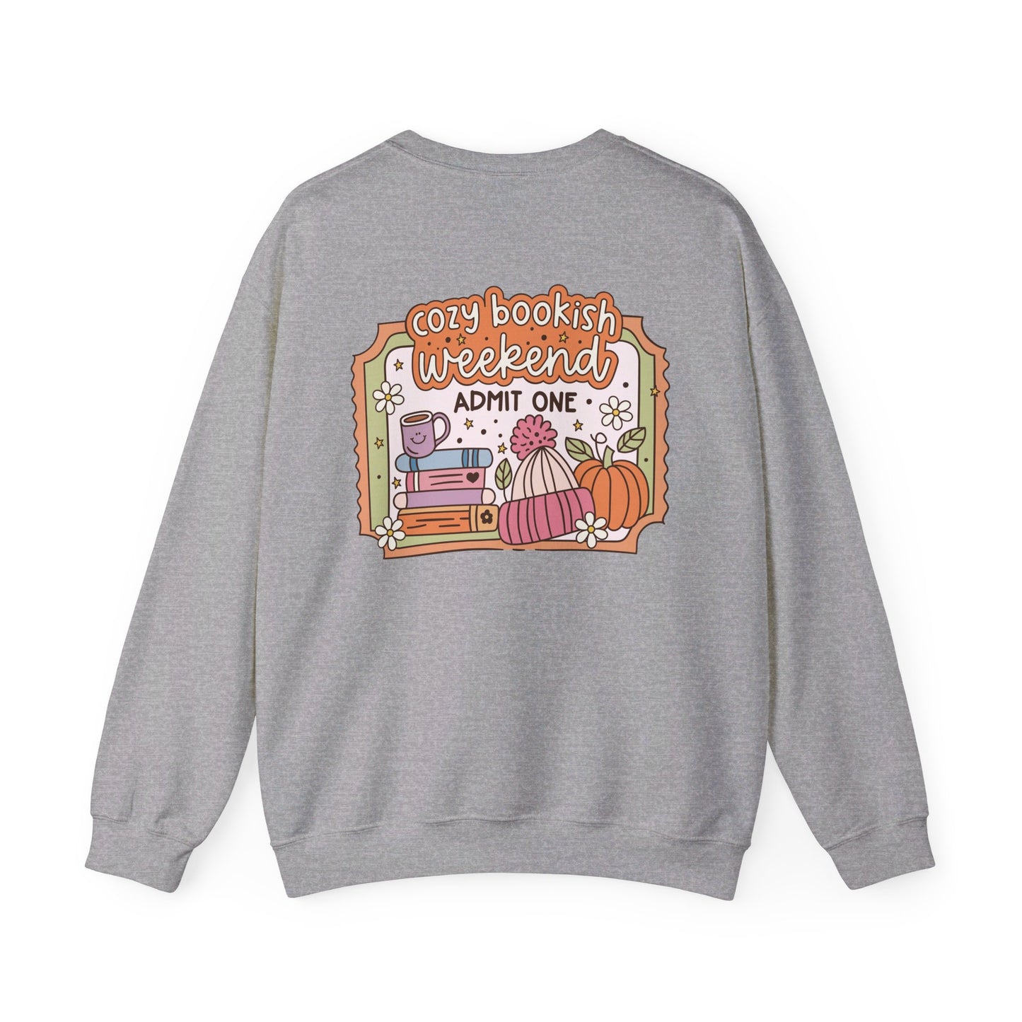 Cozy Bookish Weekend Crewneck Sweatshirt