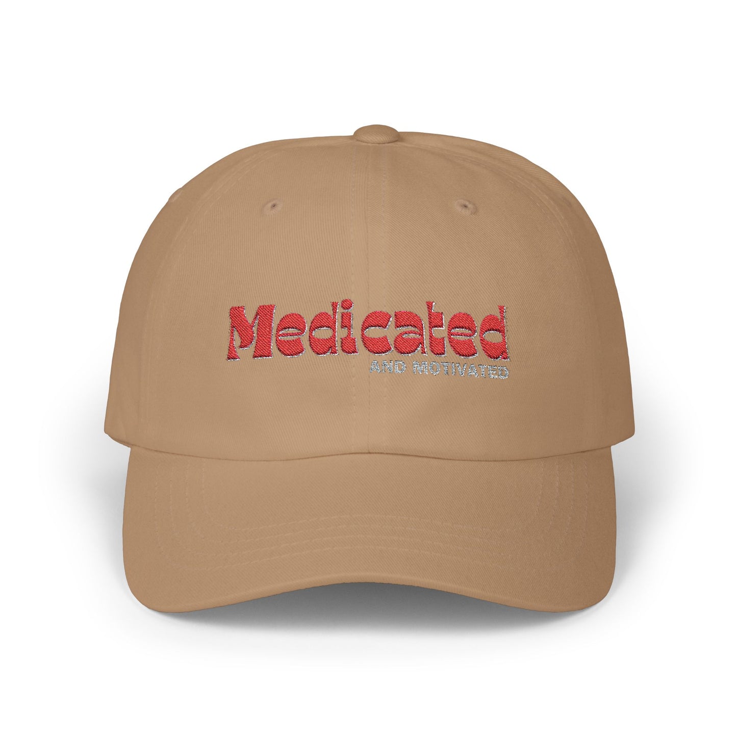 Medicated and Motivated Dad Cap