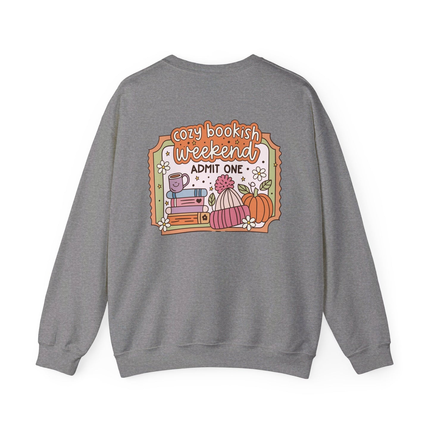 Cozy Bookish Weekend Crewneck Sweatshirt