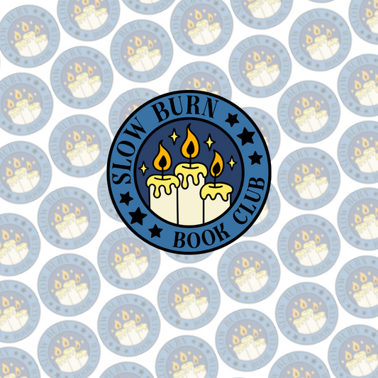 Slow Burn Kindle Sticker