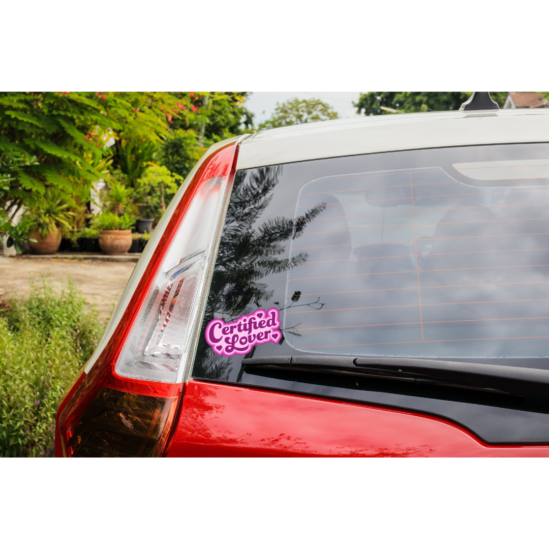 Certified Lover Decal