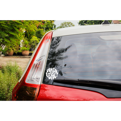 Women in Revolt Decal