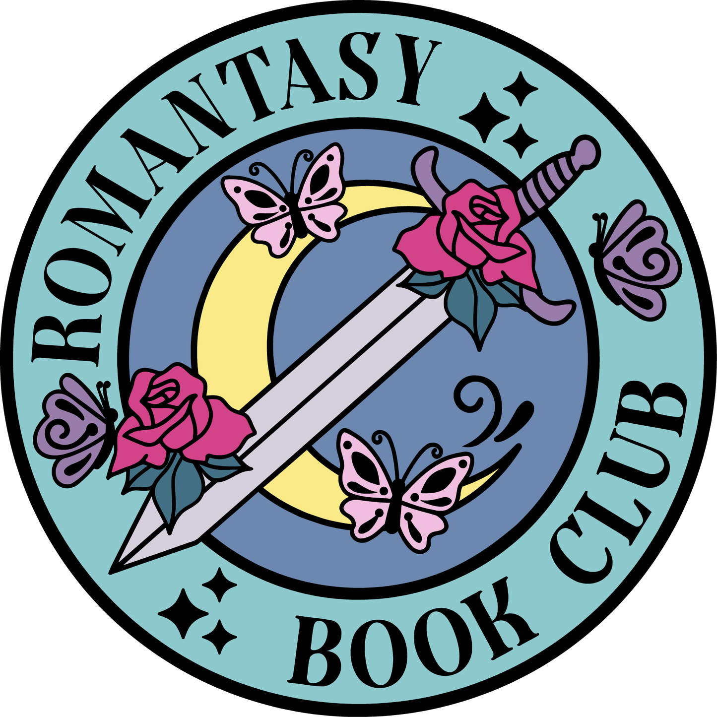 Romantasy Book Club Sticker