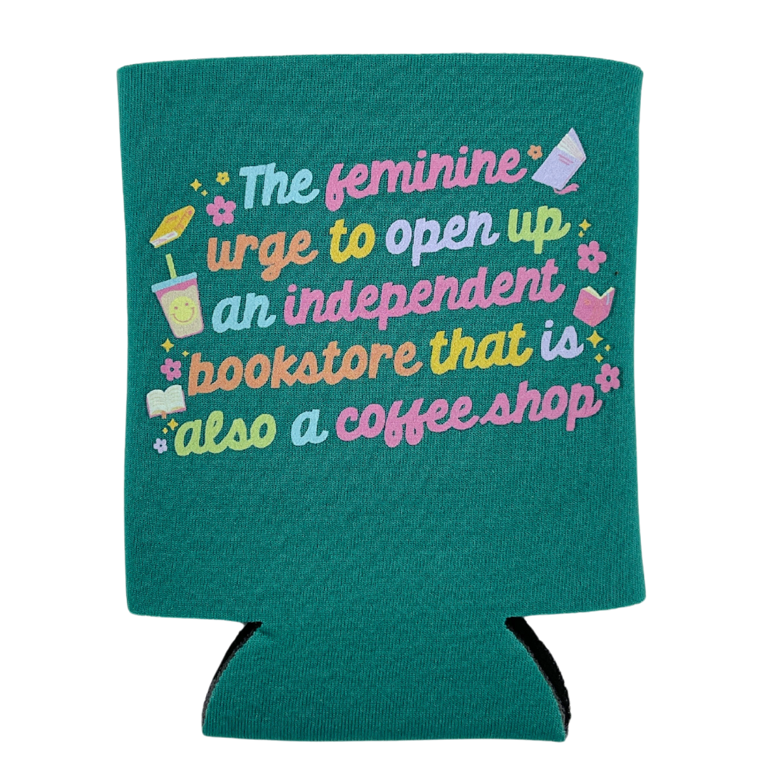 Feminine Urge Bookstore Coozie