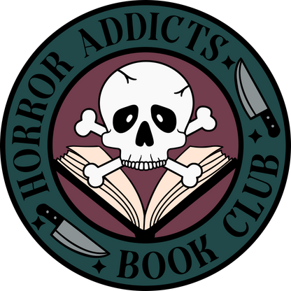 Horror Addicts Book Club Decal