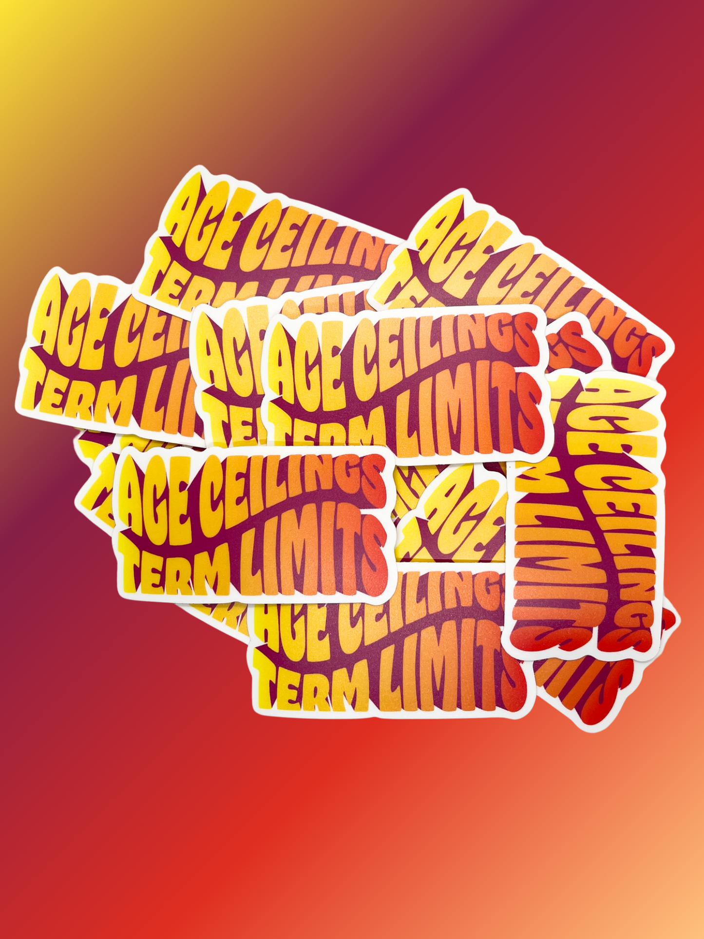 Age Ceilings and Term Limits Sticker