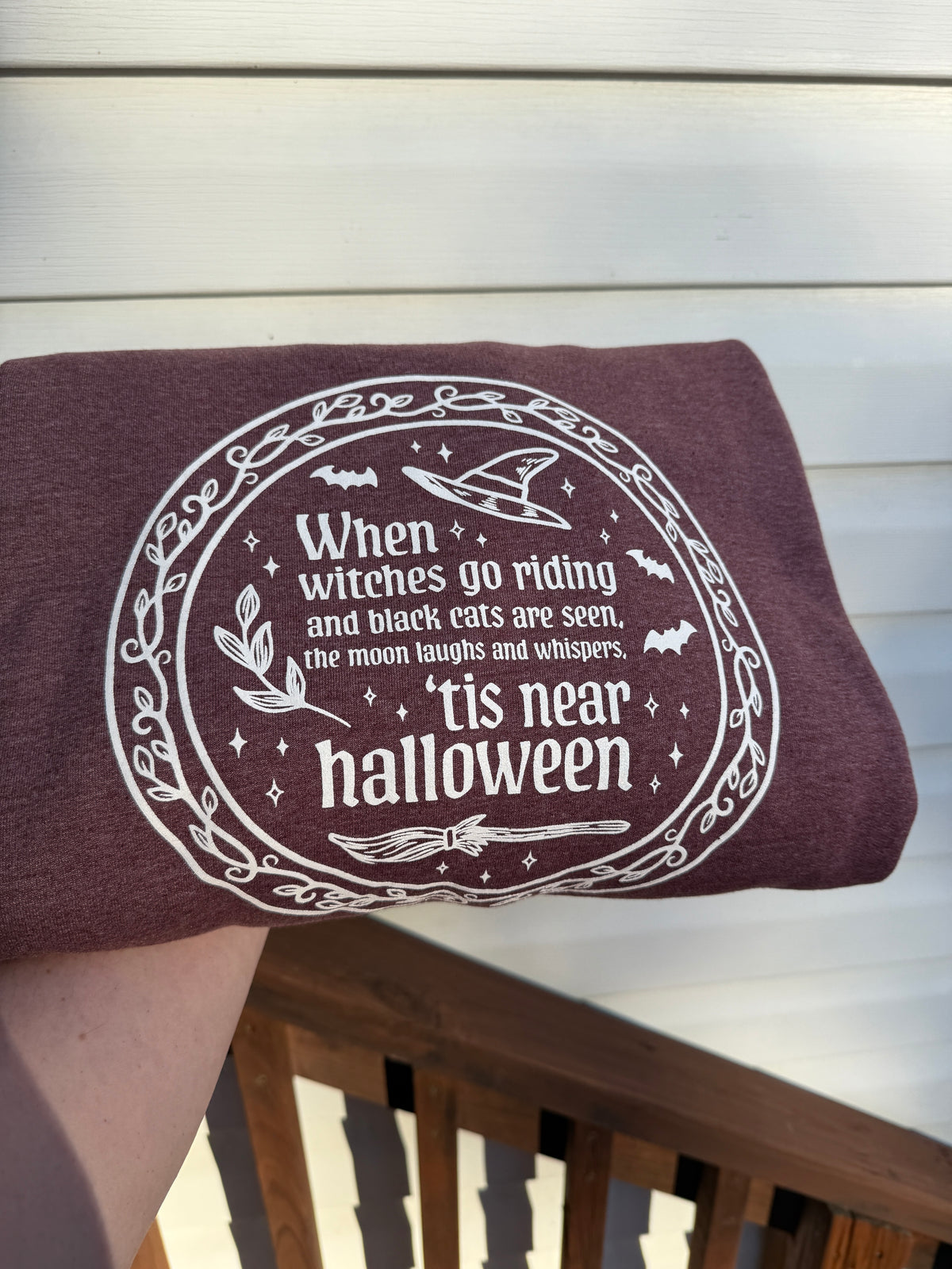 Tis Near Halloween Sweatshirt