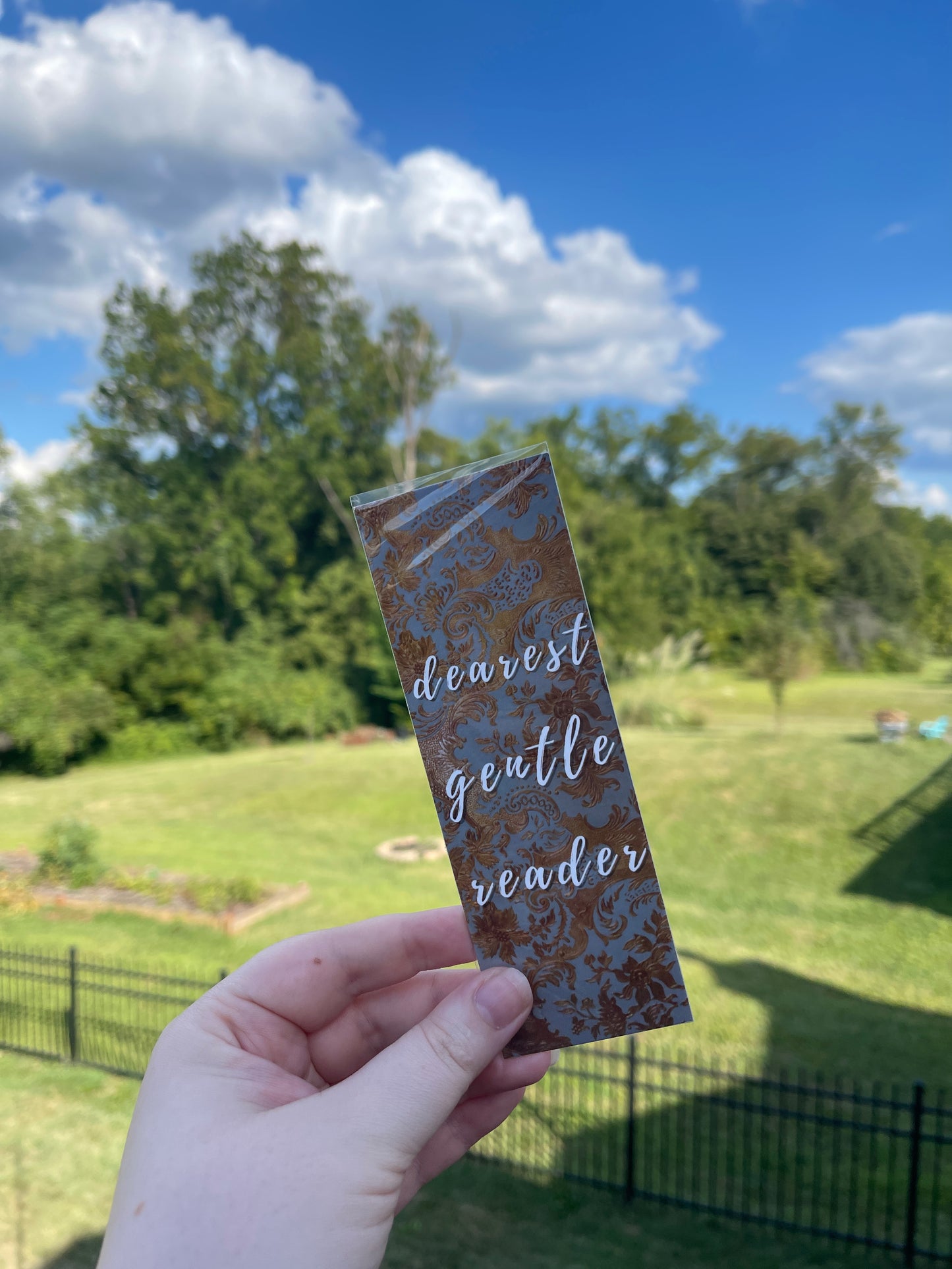 Dearest Gentle Reader Bookmark