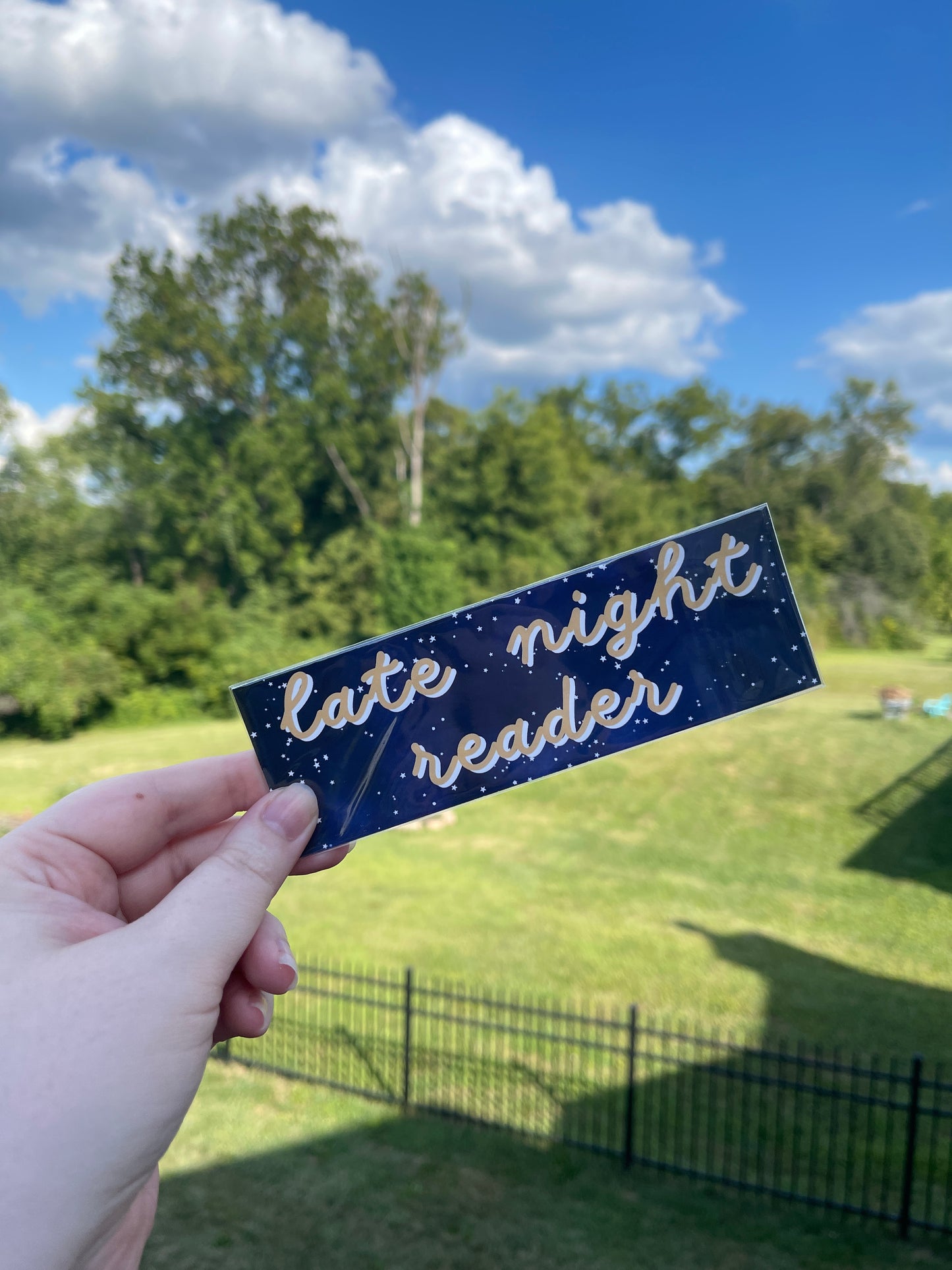 Late Night Reader Bookmark