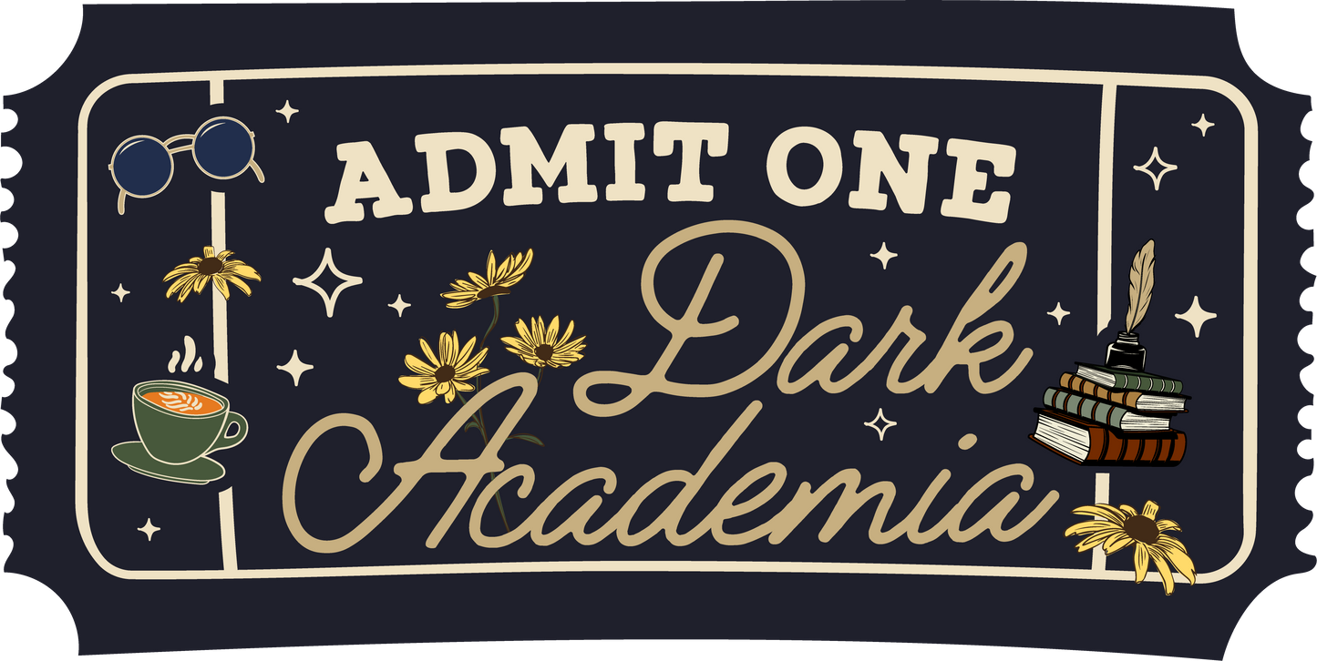 Dark Academia Sticker