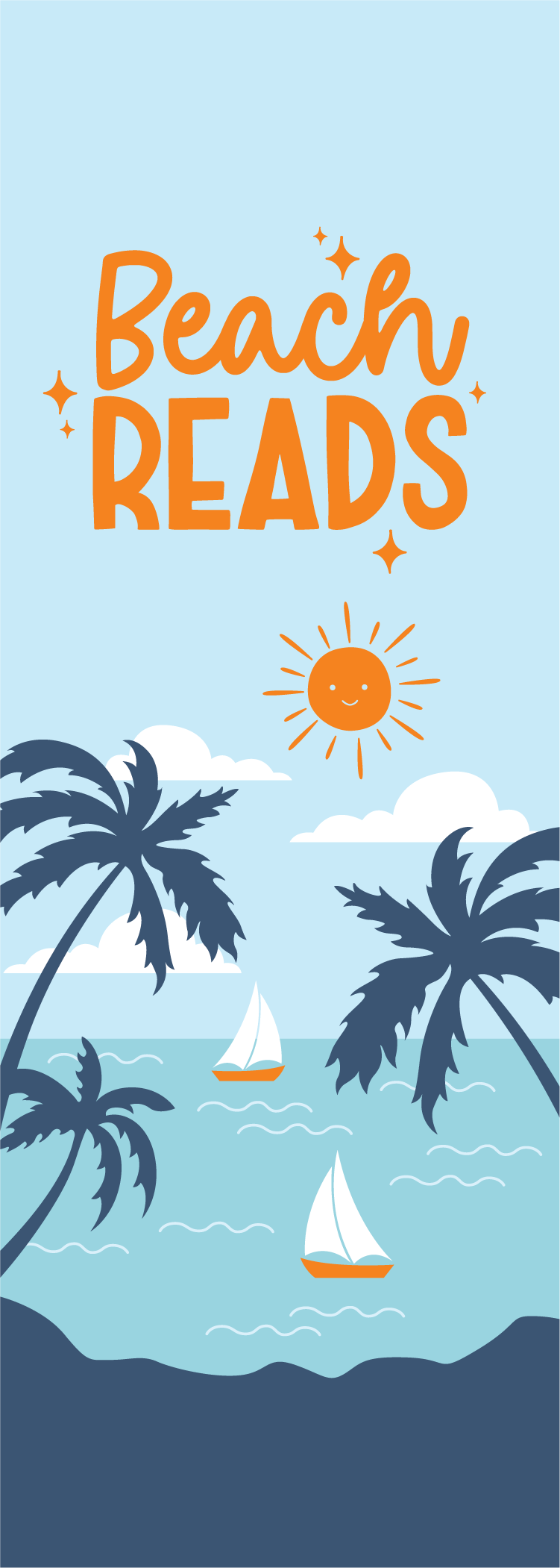 Beach Reads Bookmark