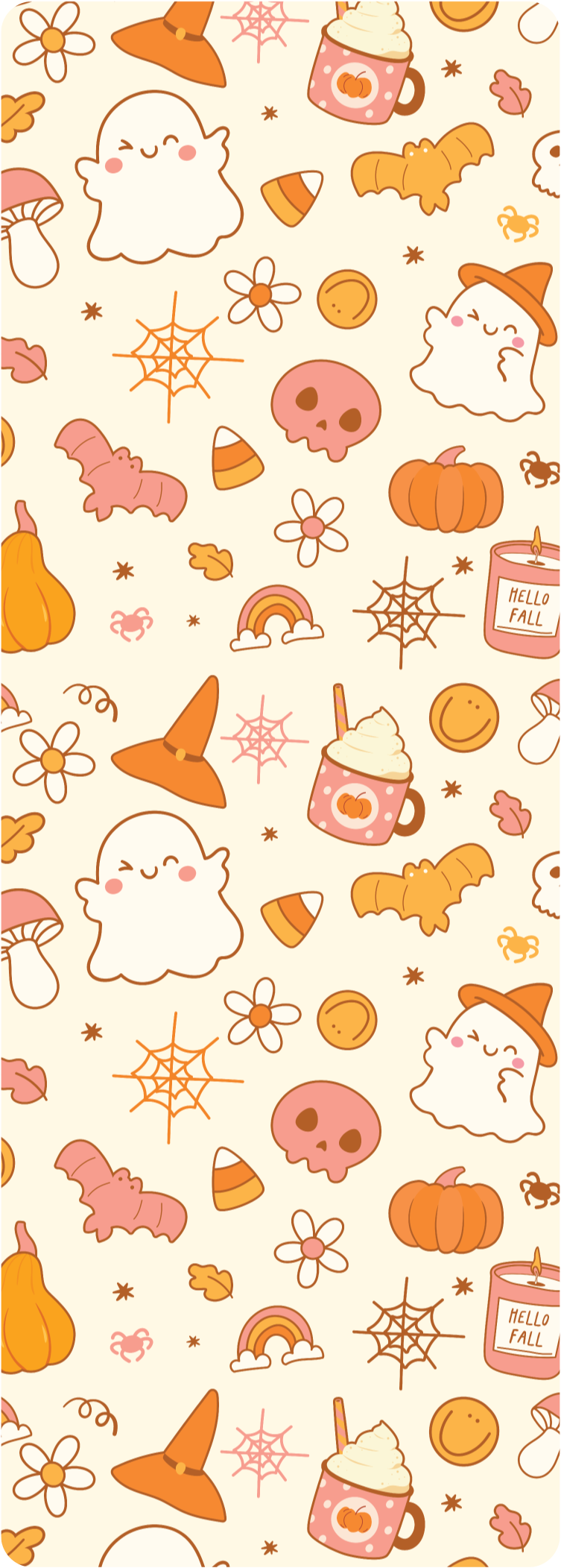 Halloween Background Bookmark