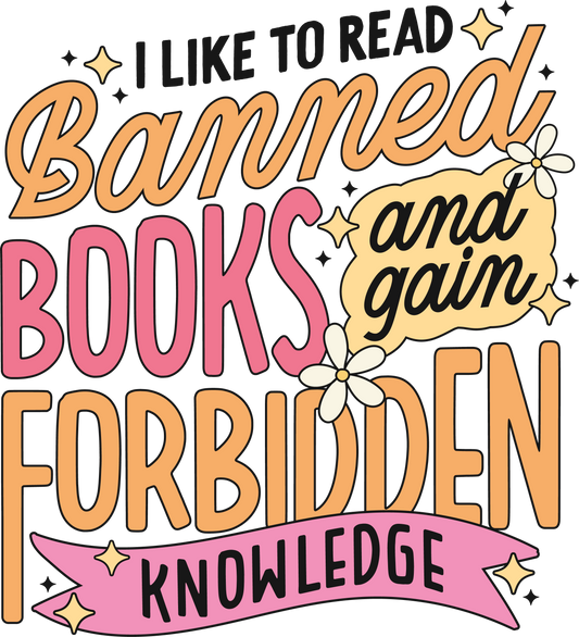 Banned Books and Forbidden Knowledge Sticker