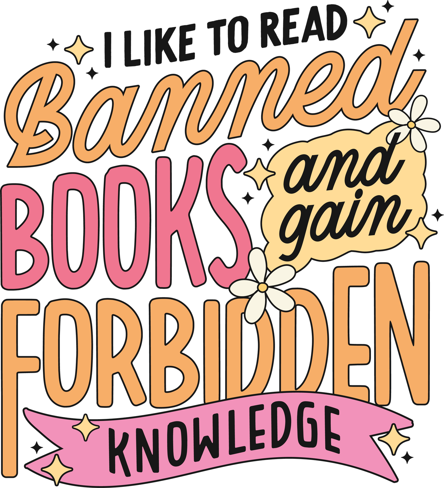 Banned Books and Forbidden Knowledge Sticker