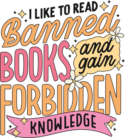 Banned Books and Forbidden Knowledge Sticker