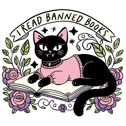 I Read Banned Books Decal