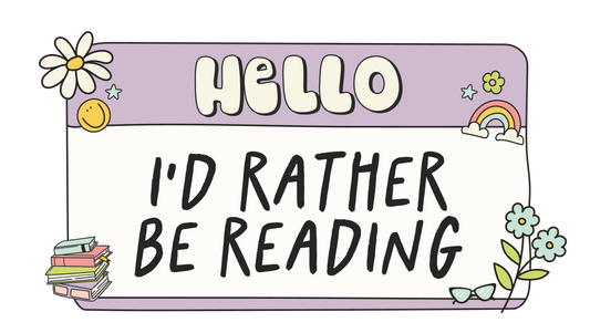 Hello, I'd Rather Be Reading Sticker