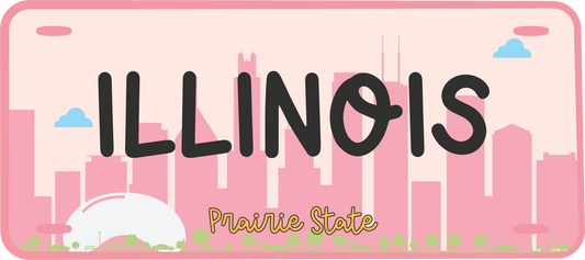 Illinois Plate Sticker