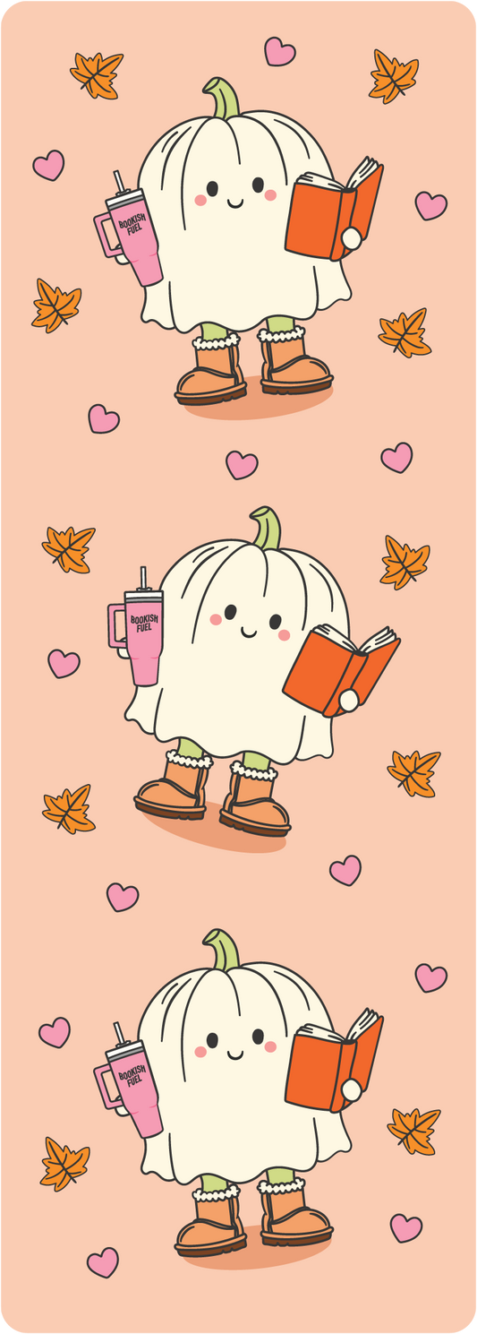 Cute Ghost Reading Bookmark