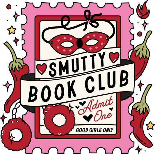Smutty Book Club Sticker